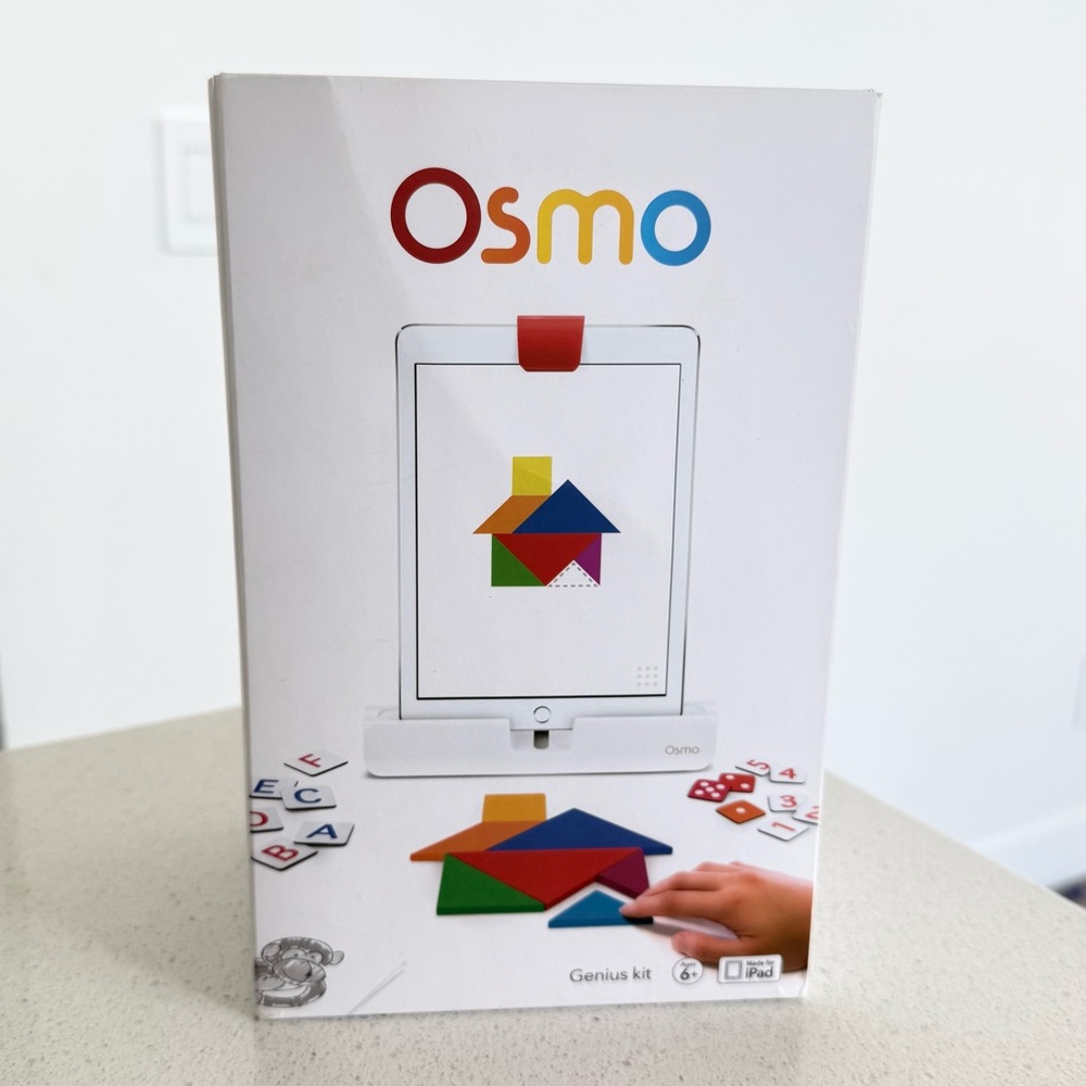 Osmo genius kit for iPad - great kids learning tool!